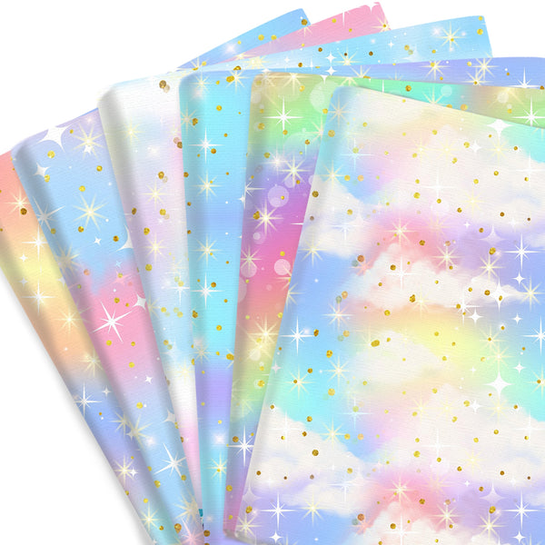 1pc Tie Dye Series Starfish Pattern Quilting Fabric-17.7x19.68inch(45x50cm) Polyester Cotton Craft Fabrics DIY Handmade Projects Doll Clothes Fabric Precut For Patchwork Craft(108gsm)