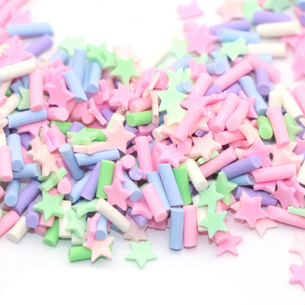 10g/bag Fake Sprinkle Resin Fake Candy Sprinkle Polymer Clay For Nail Art DIY Crafts Cake Phone Case