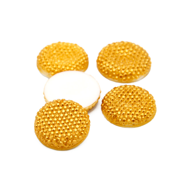 10pcs 25mm electroplated beads diy accessories beads