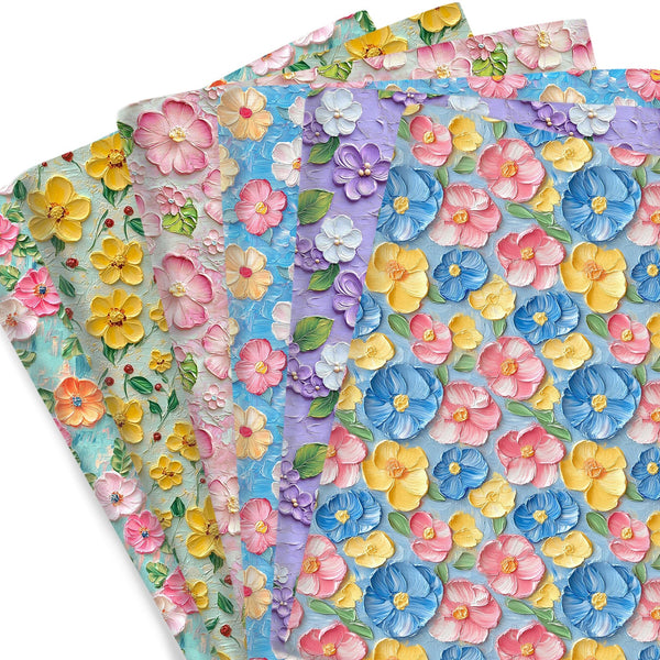 1pc Like-3D style Series Spring Flower Floral Pattern Quilting Fabric-17.7x19.68inch(45x50cm) Polyester Cotton Craft Fabrics DIY Handmade Projects Doll Clothes Fabric Precut For Patchwork Craft(108gsm)