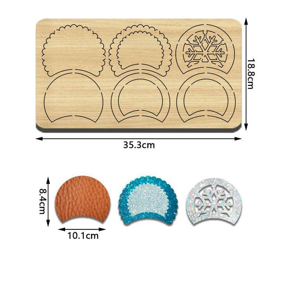 Ear Wood Cut Die DIY Handmade Leather Cutting Mold Punch Tools Scrapbook Die Cut