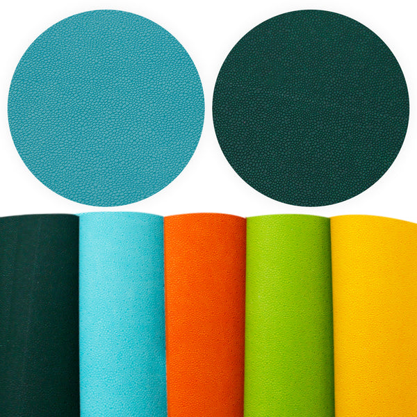 Bump Texture 5-Piece Set Faux Leather Fabric,7.87x12.99inch,PVC Material Solid Color Synthetic Leather- Perfect For Diy Earrings, Bag,Hair Bows, And Crafts