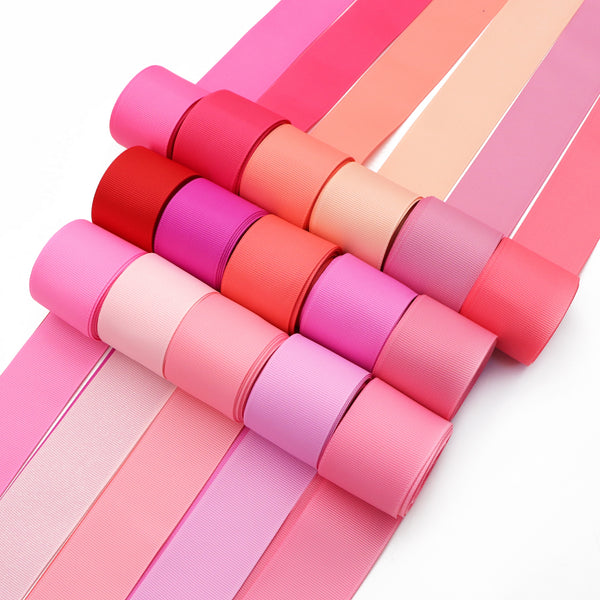 16pcs,1.5Inch/38mm Elegant Color Wedding Decor Grosgrain Ribbon Set For Jewelry Gift Wrapping Ribbon Holiday DIY Handmade Bow Decoration Craft Wreaths Home Party Decor