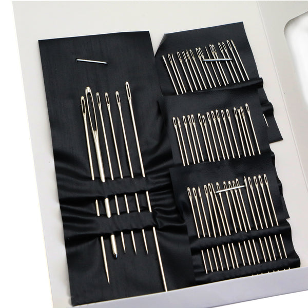 Hand Sewing Needles Set 55pcs/set- Multifunctional Embroidery Tailoring Tools for DIY Clothing Repair, and Crafting - Durable, Corrosion-Resistant, and Easy-to-Use