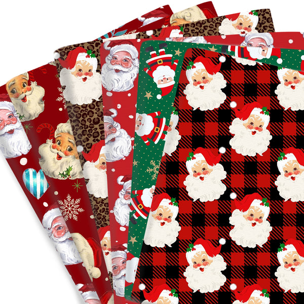 1pc Christmas Series santa claus Pattern Quilting Fabric-17.7x19.68inch(45x50cm) Polyester Cotton Craft Fabrics DIY Handmade Projects Doll Clothes Fabric Precut For Patchwork Craft(108gsm)