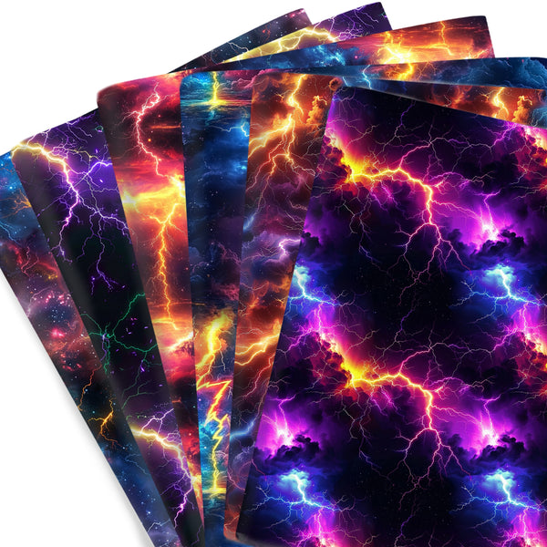 1pc Lightning Series Pattern Quilting Fabric-17.7x19.68inch(45x50cm) Polyester Cotton Craft Fabrics DIY Handmade Projects Doll Clothes Fabric Precut For Patchwork Craft(108gsm)